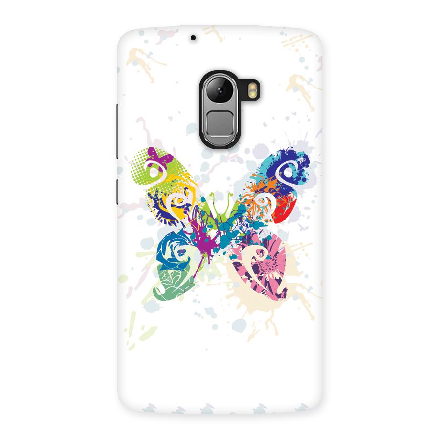 Abstract Butterfly Back Case for Lenovo K4 Note