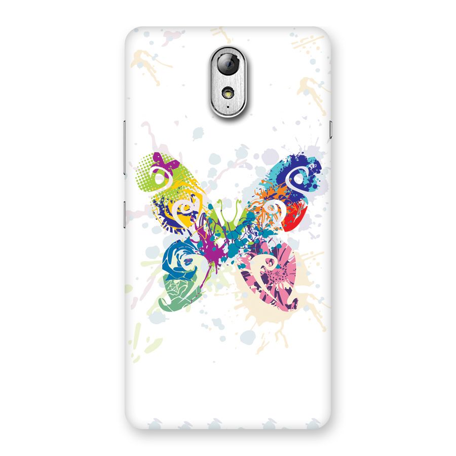 Abstract Butterfly Back Case for Lenovo Vibe P1M