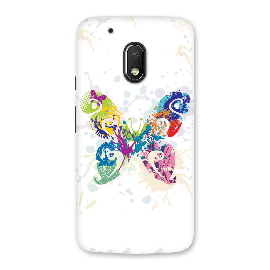 Abstract Butterfly Back Case for Moto G4 Play