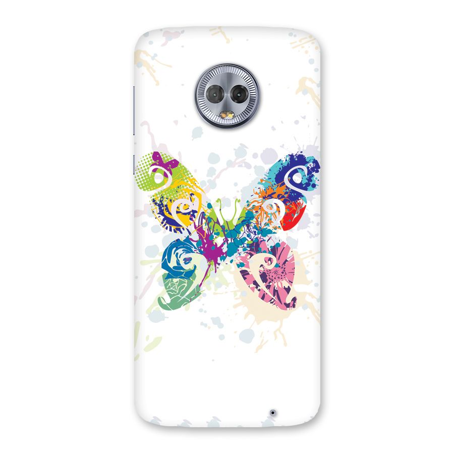 Abstract Butterfly Back Case for Moto G6 Plus