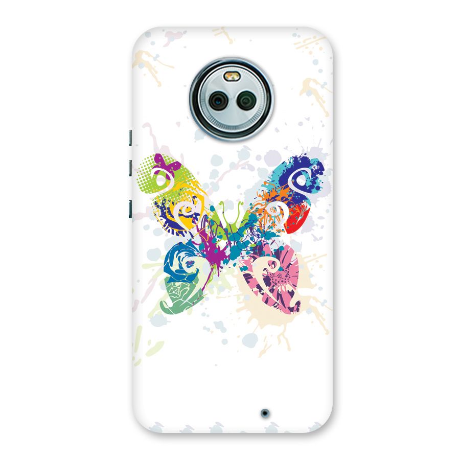 Abstract Butterfly Back Case for Moto X4