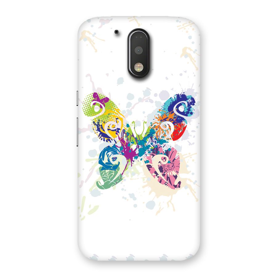 Abstract Butterfly Back Case for Motorola Moto G4 Plus