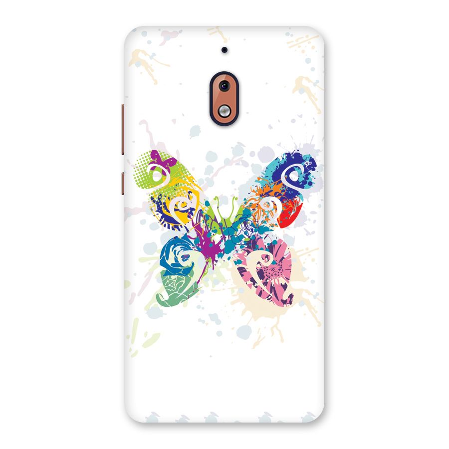 Abstract Butterfly Back Case for Nokia 2.1
