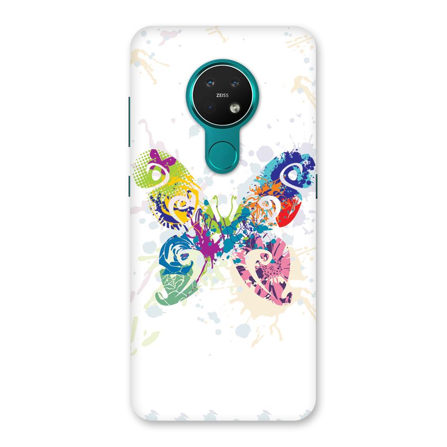 Abstract Butterfly Back Case for Nokia 7.2