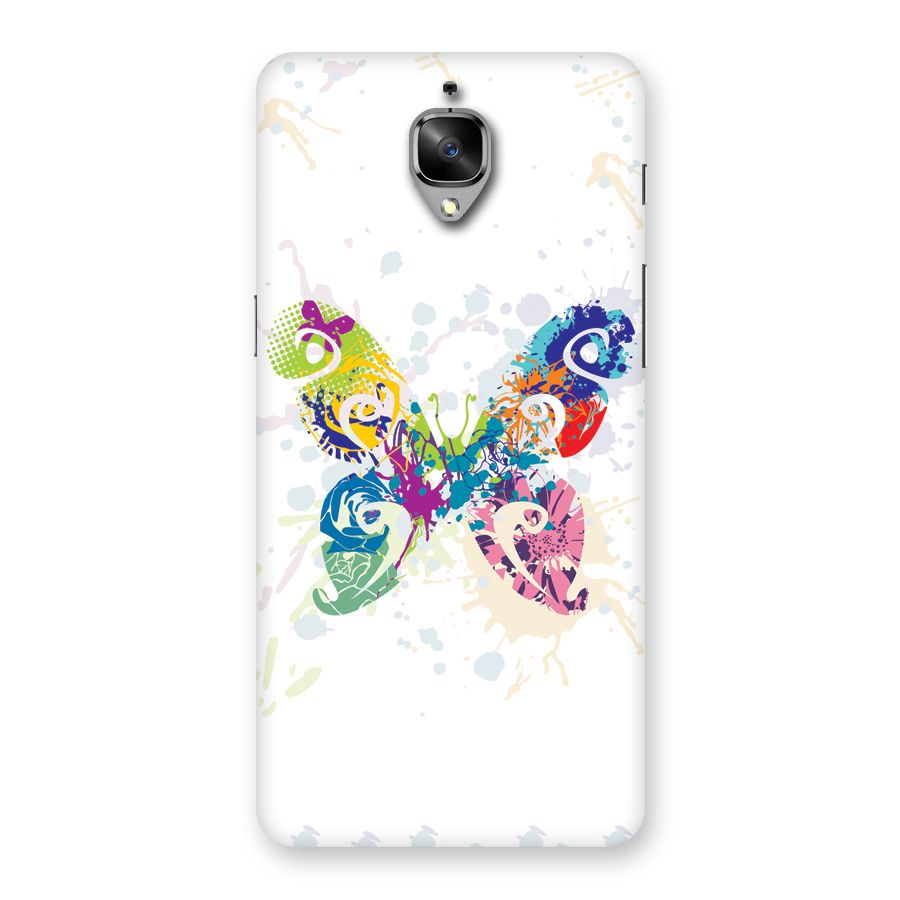 Abstract Butterfly Back Case for OnePlus 3T