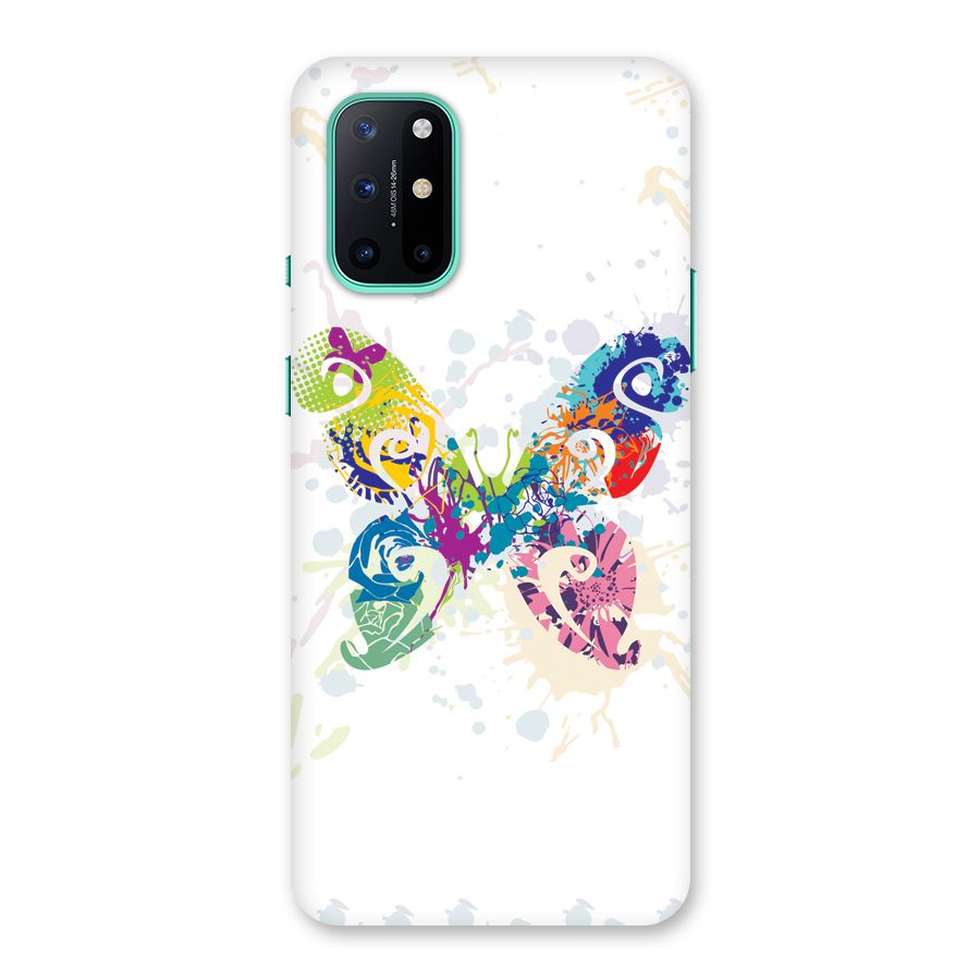 Abstract Butterfly Back Case for OnePlus 8T
