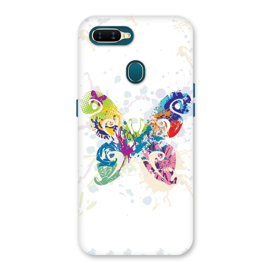 Abstract Butterfly Back Case for Oppo A11k