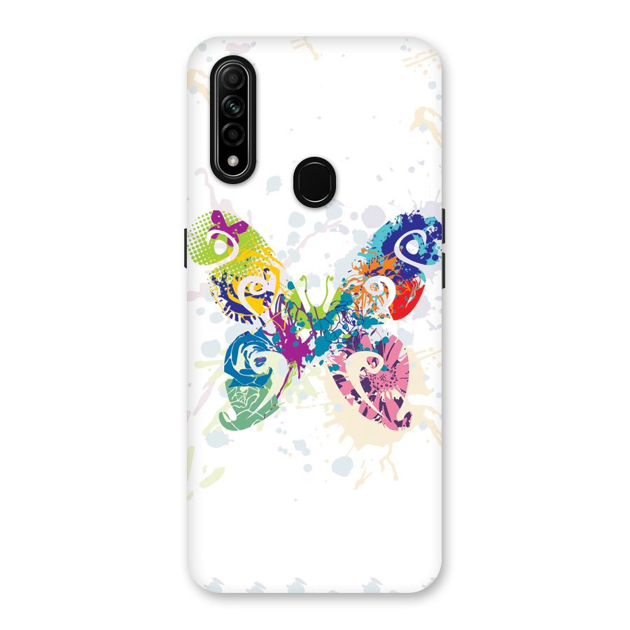 Abstract Butterfly Back Case for Oppo A31