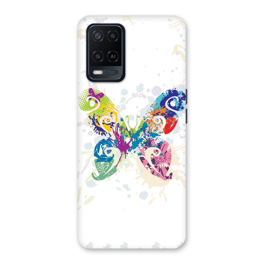 Abstract Butterfly Back Case for Oppo A54