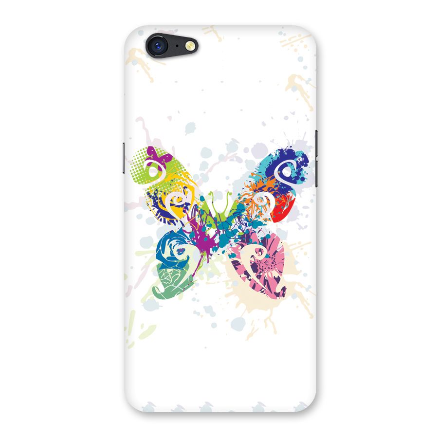 Abstract Butterfly Back Case for Oppo A71