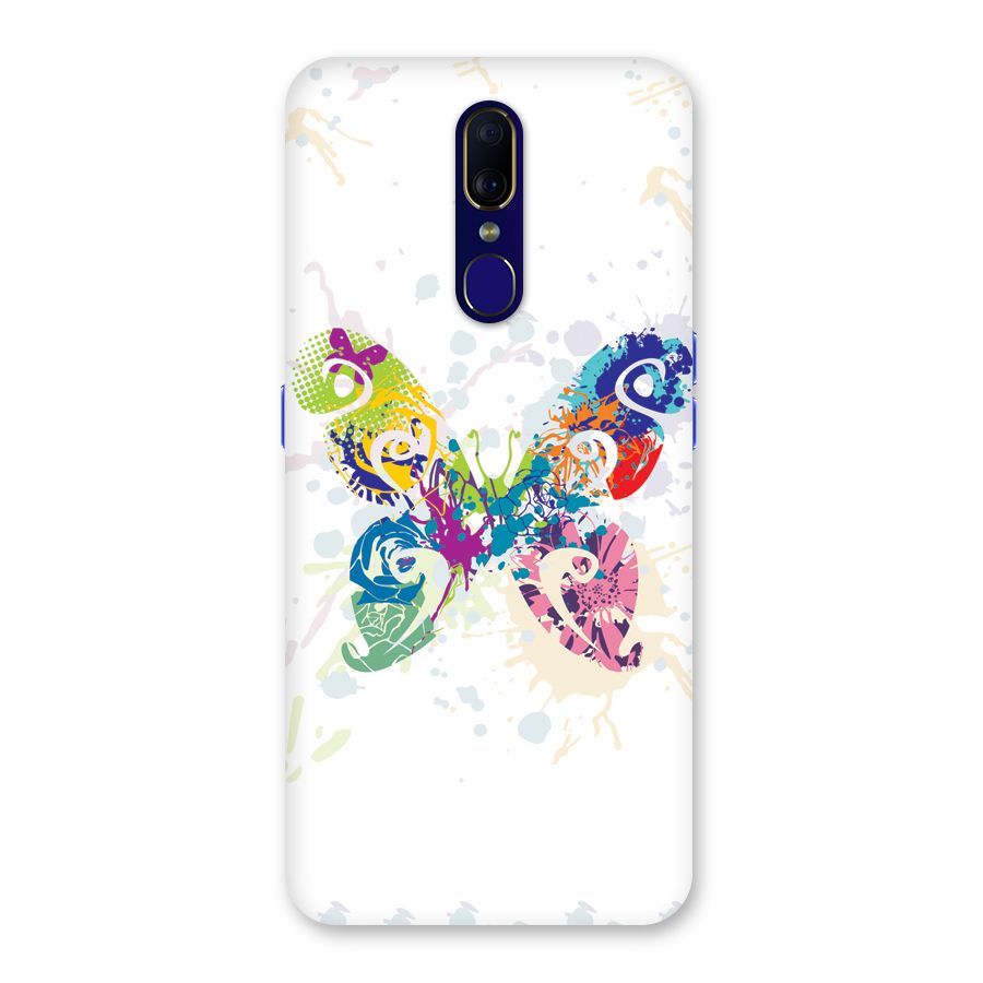 Abstract Butterfly Back Case for Oppo F11