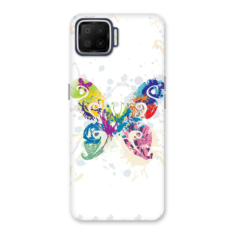 Abstract Butterfly Back Case for Oppo F17