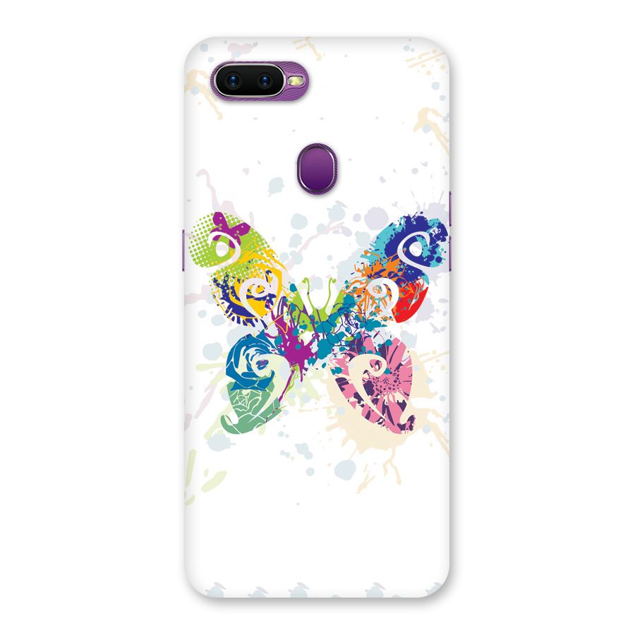 Abstract Butterfly Back Case for Oppo F9