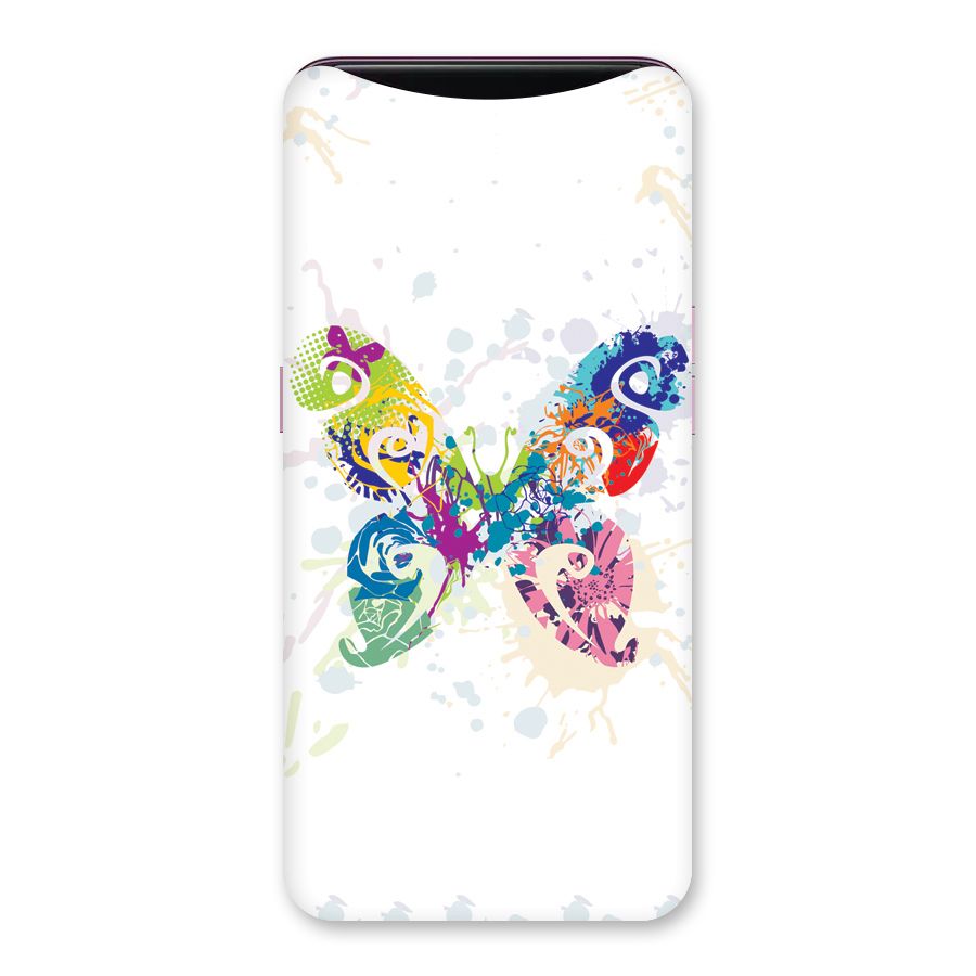 Abstract Butterfly Back Case for Oppo Find X