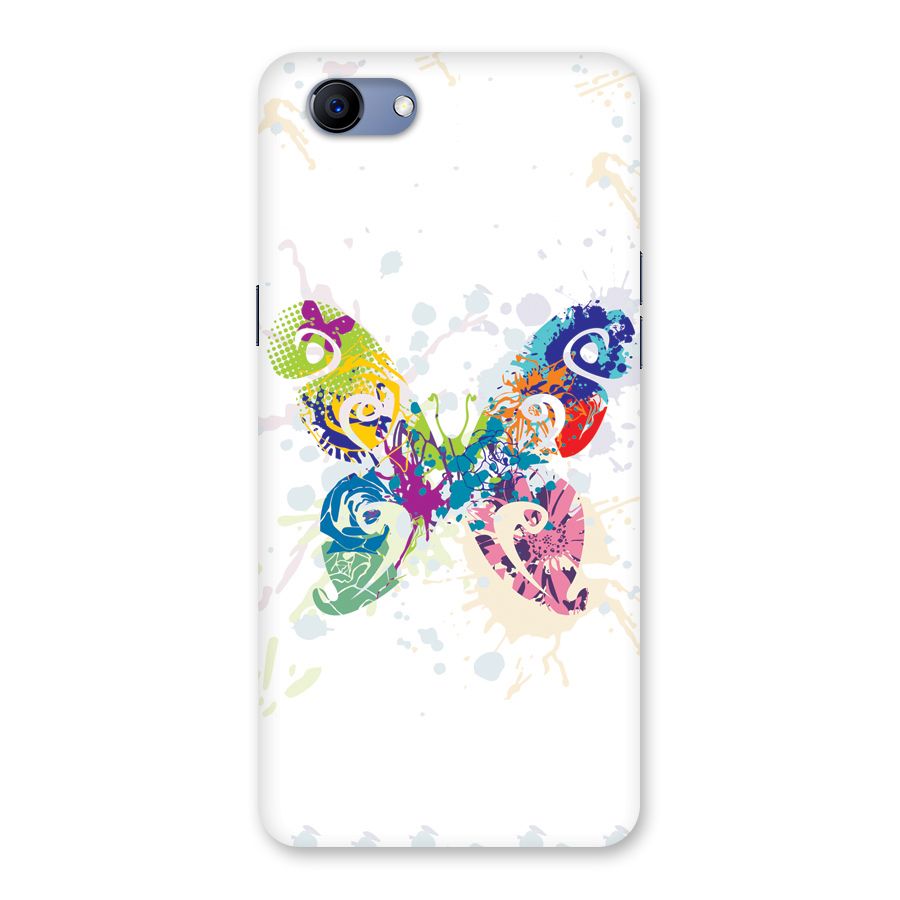 Abstract Butterfly Back Case for Oppo Realme 1