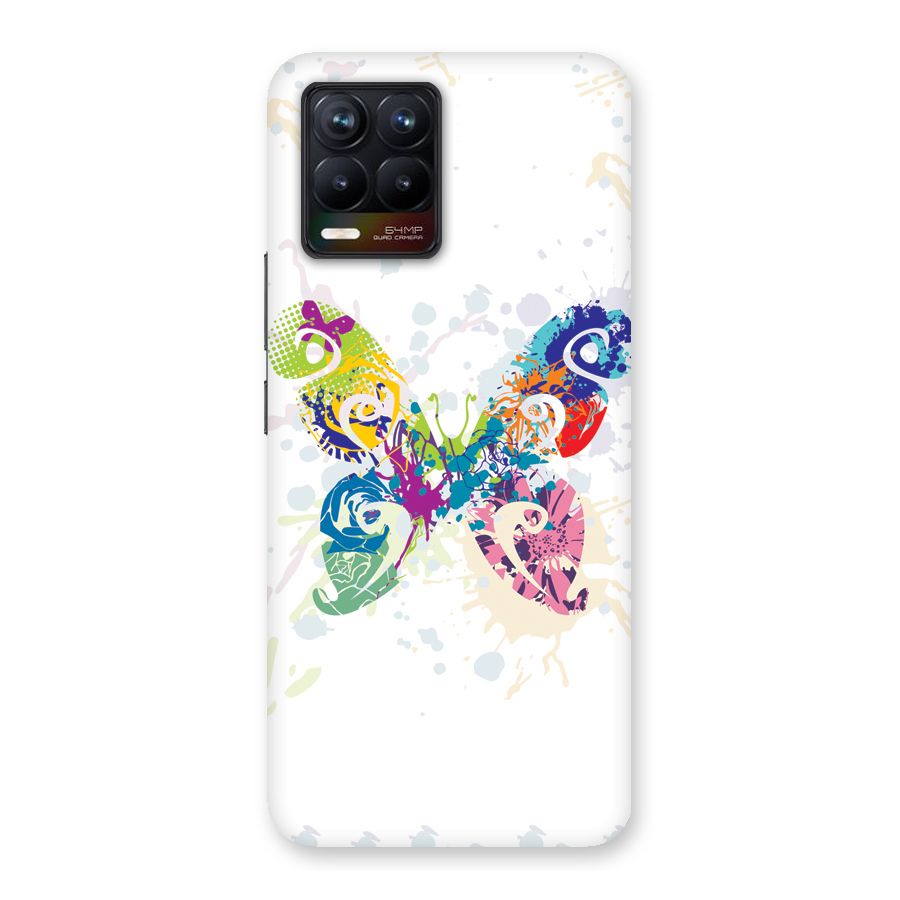 Abstract Butterfly Back Case for Realme 8