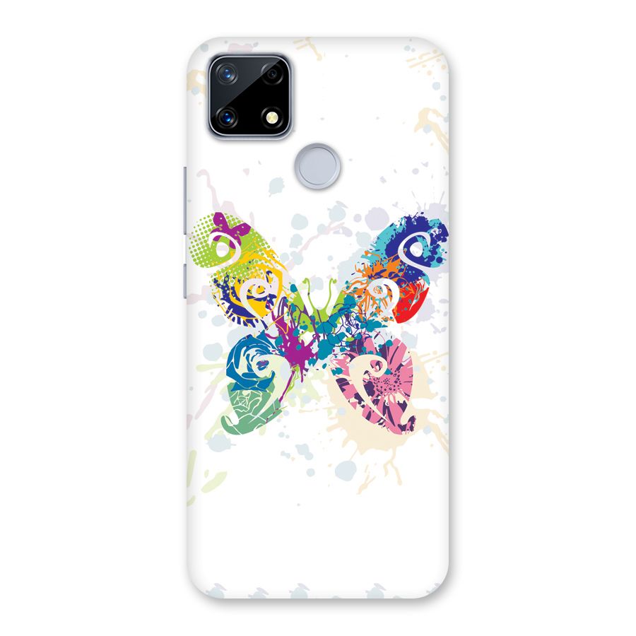 Abstract Butterfly Back Case for Realme Narzo 20