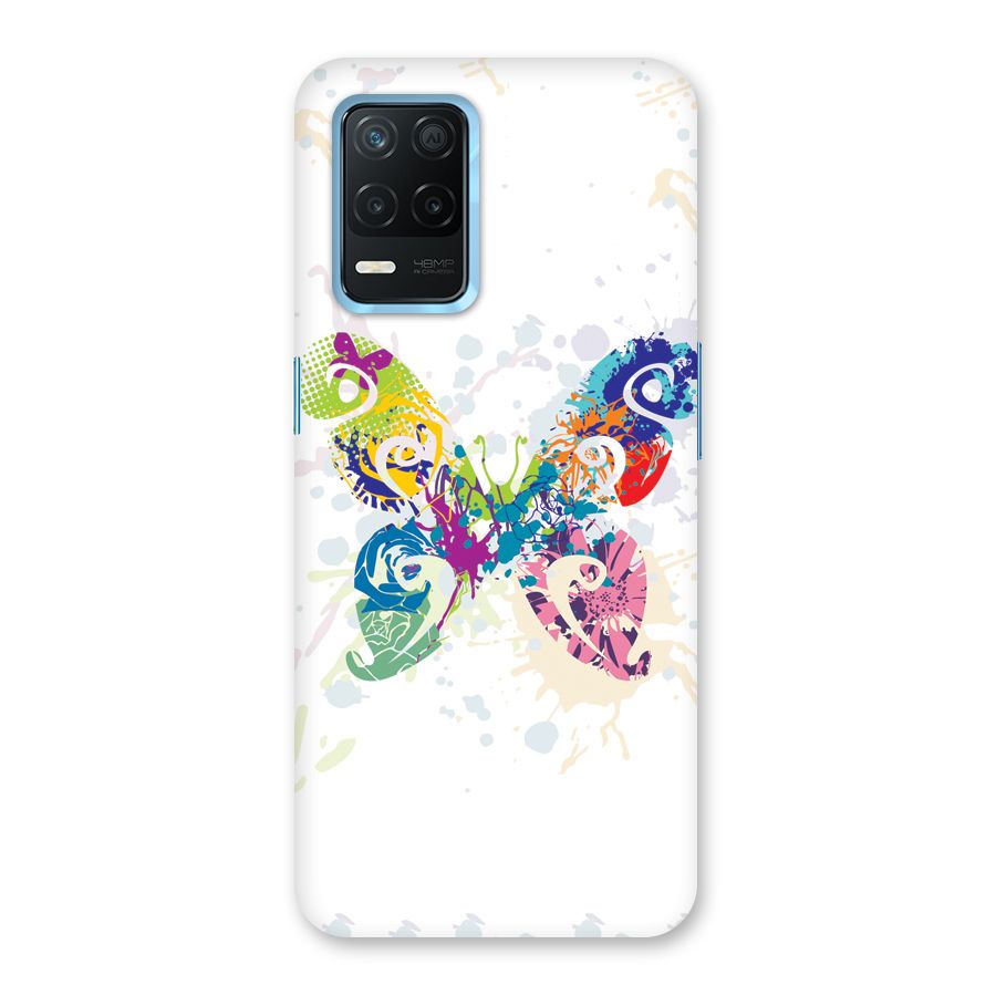 Abstract Butterfly Back Case for Realme Narzo 30 5G