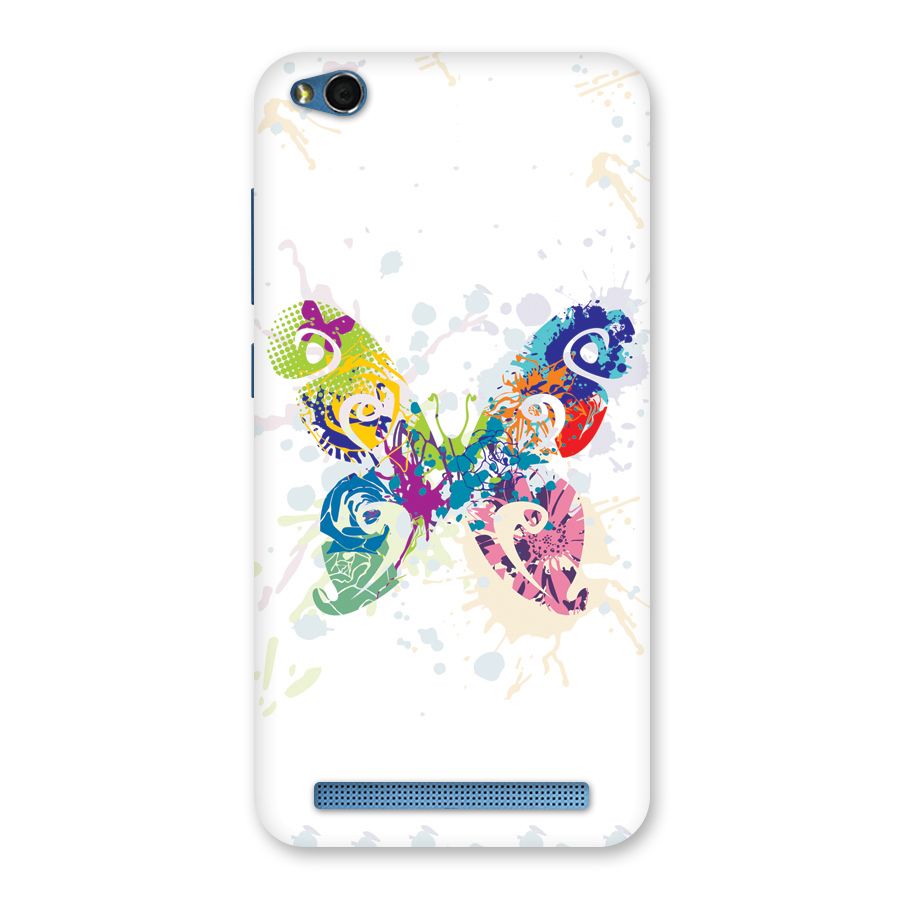 Abstract Butterfly Back Case for Redmi 5A