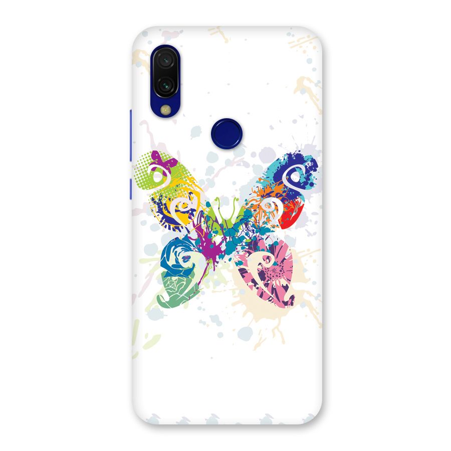 Abstract Butterfly Back Case for Redmi 7