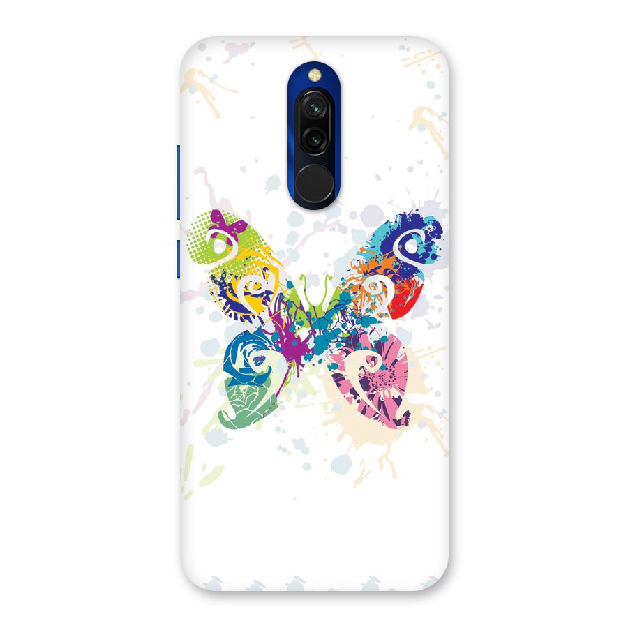 Abstract Butterfly Back Case for Redmi 8
