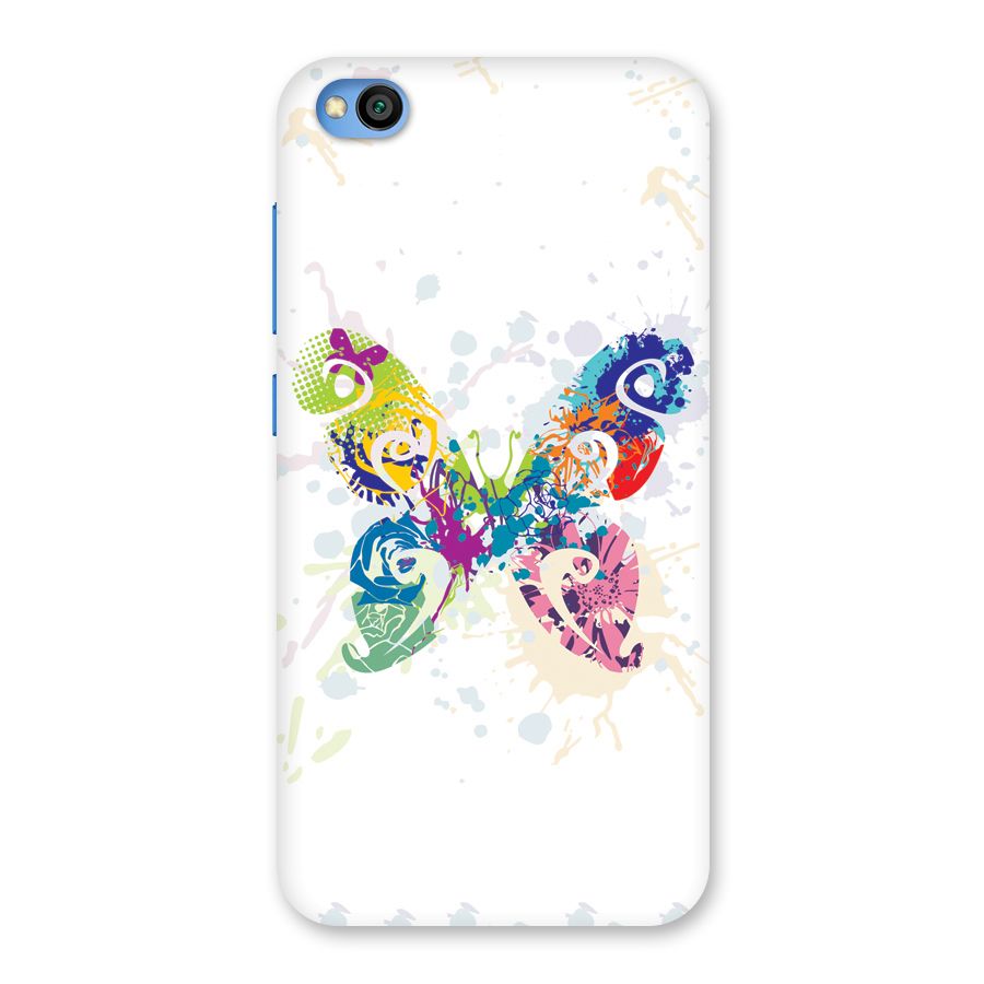 Abstract Butterfly Back Case for Redmi Go