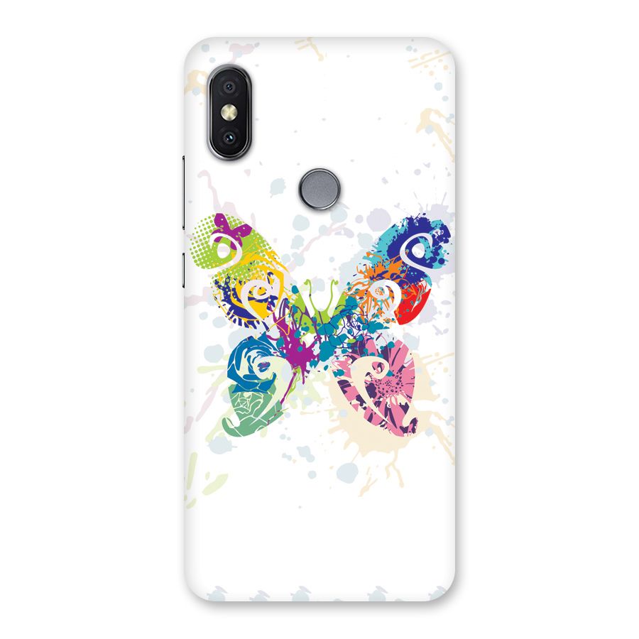 Abstract Butterfly Back Case for Redmi Y2