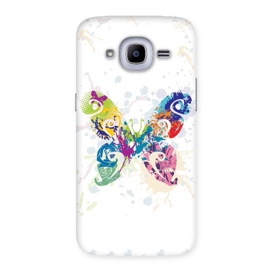 Abstract Butterfly Back Case for Samsung Galaxy J2 2016