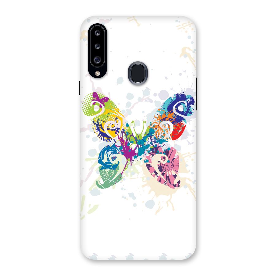 Abstract Butterfly Back Case for Samsung Galaxy A20s
