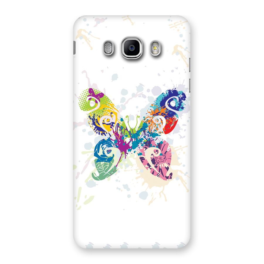 Abstract Butterfly Back Case for Samsung Galaxy J5 2016