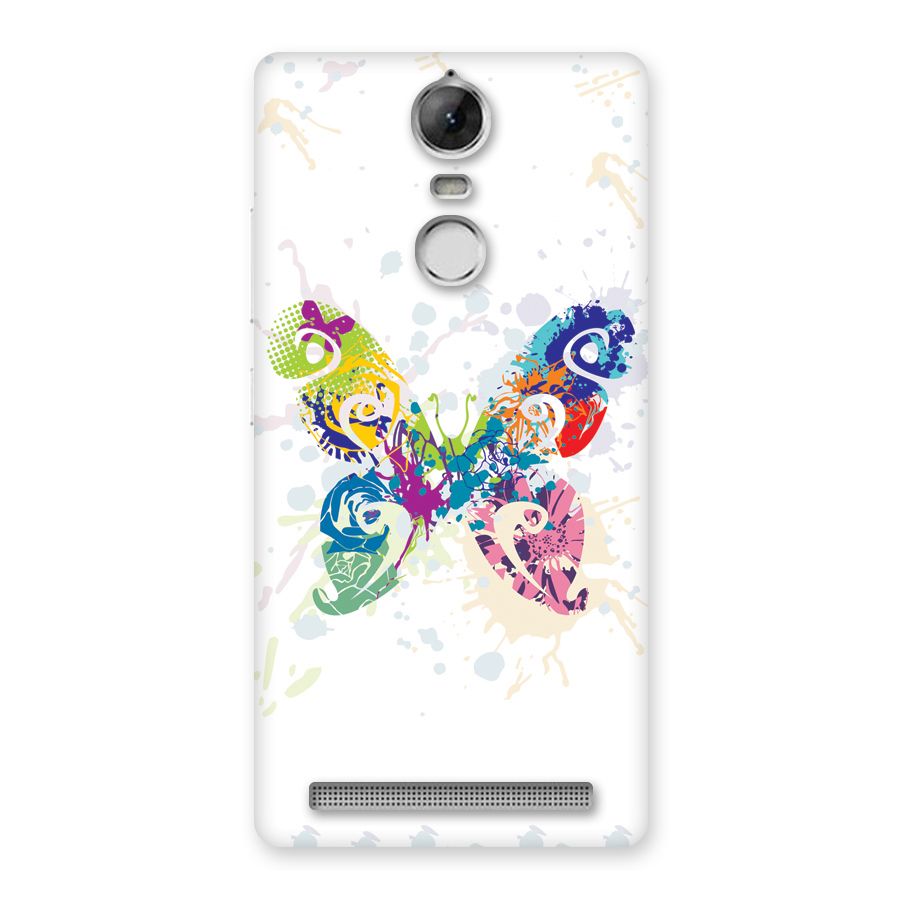 Abstract Butterfly Back Case for Vibe K5 Note