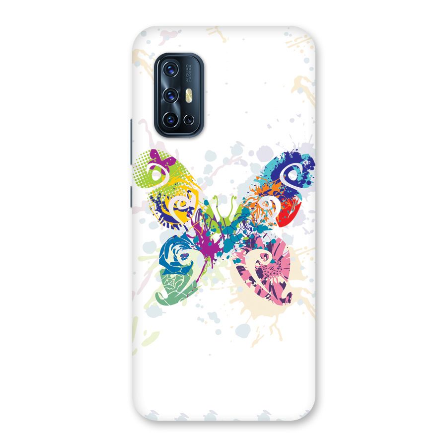 Abstract Butterfly Back Case for Vivo V17