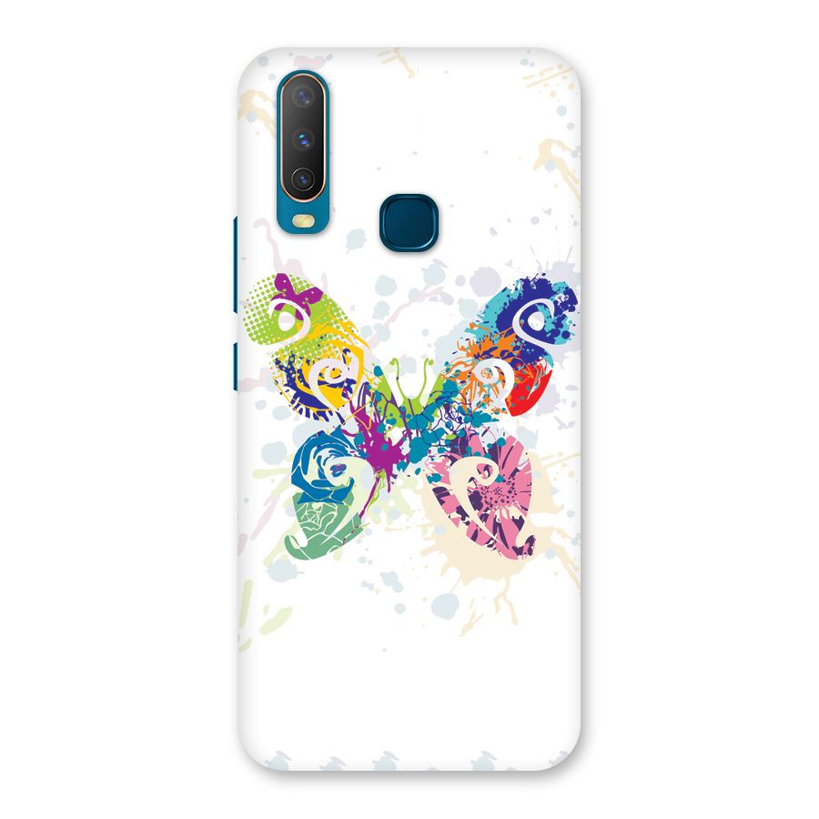 Abstract Butterfly Back Case for Vivo Y17