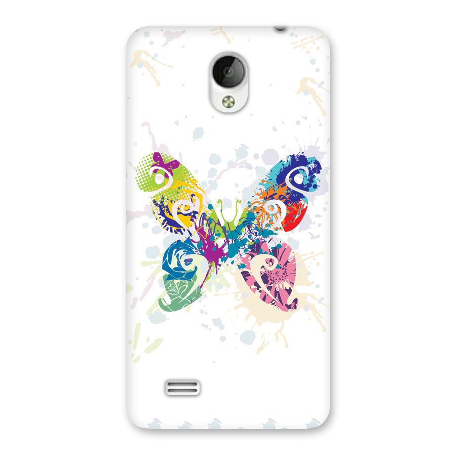 Abstract Butterfly Back Case for Vivo Y21