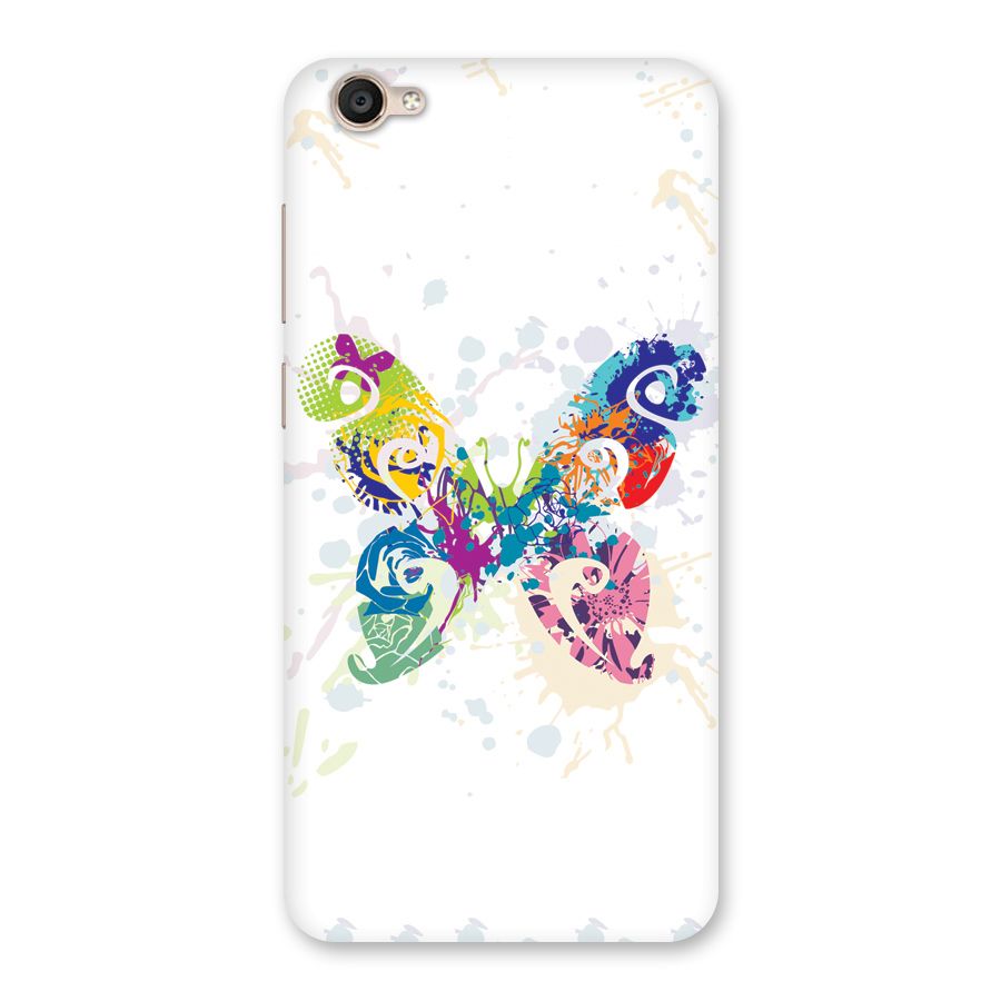 Abstract Butterfly Back Case for Vivo Y55s