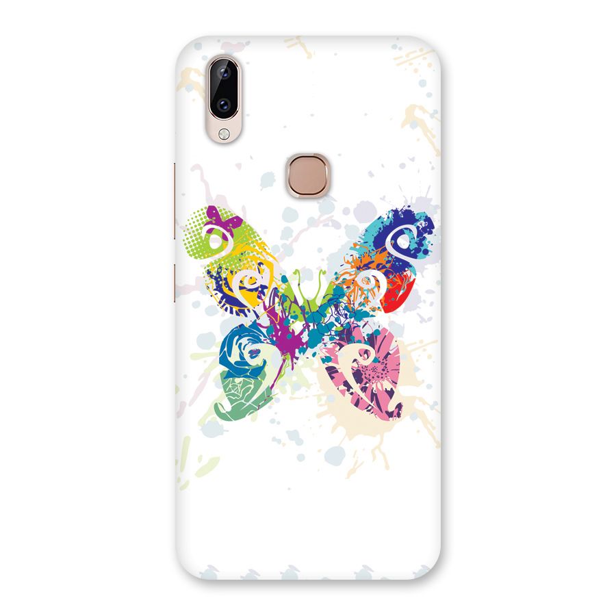 Abstract Butterfly Back Case for Vivo Y83 Pro