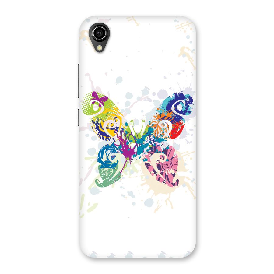 Abstract Butterfly Back Case for Vivo Y90