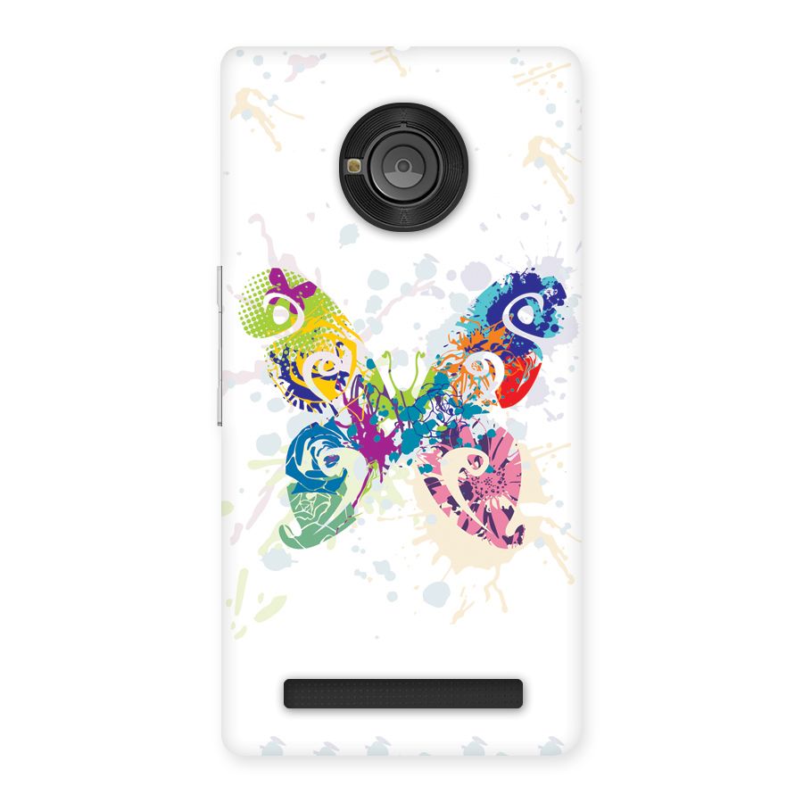 Abstract Butterfly Back Case for Yu Yunique