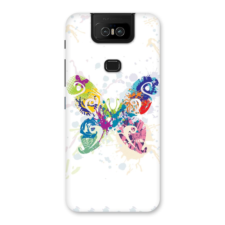 Abstract Butterfly Back Case for Zenfone 6z