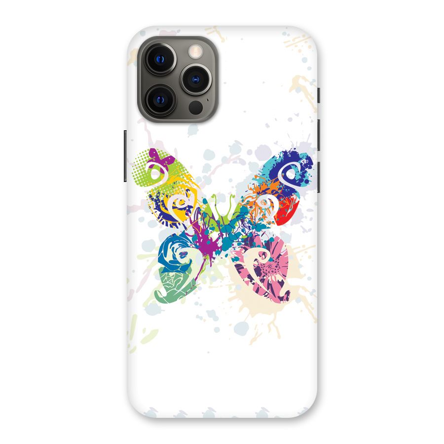 Abstract Butterfly Back Case for iPhone 12 Pro Max