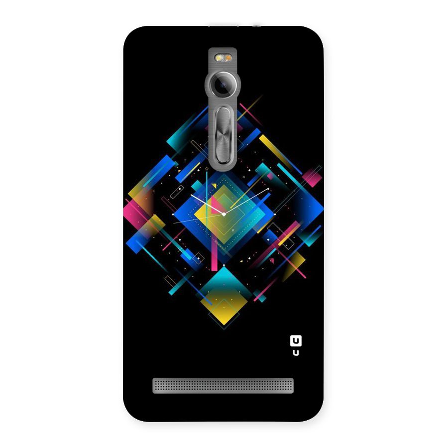 Abstract Clock Back Case for Asus Zenfone 2
