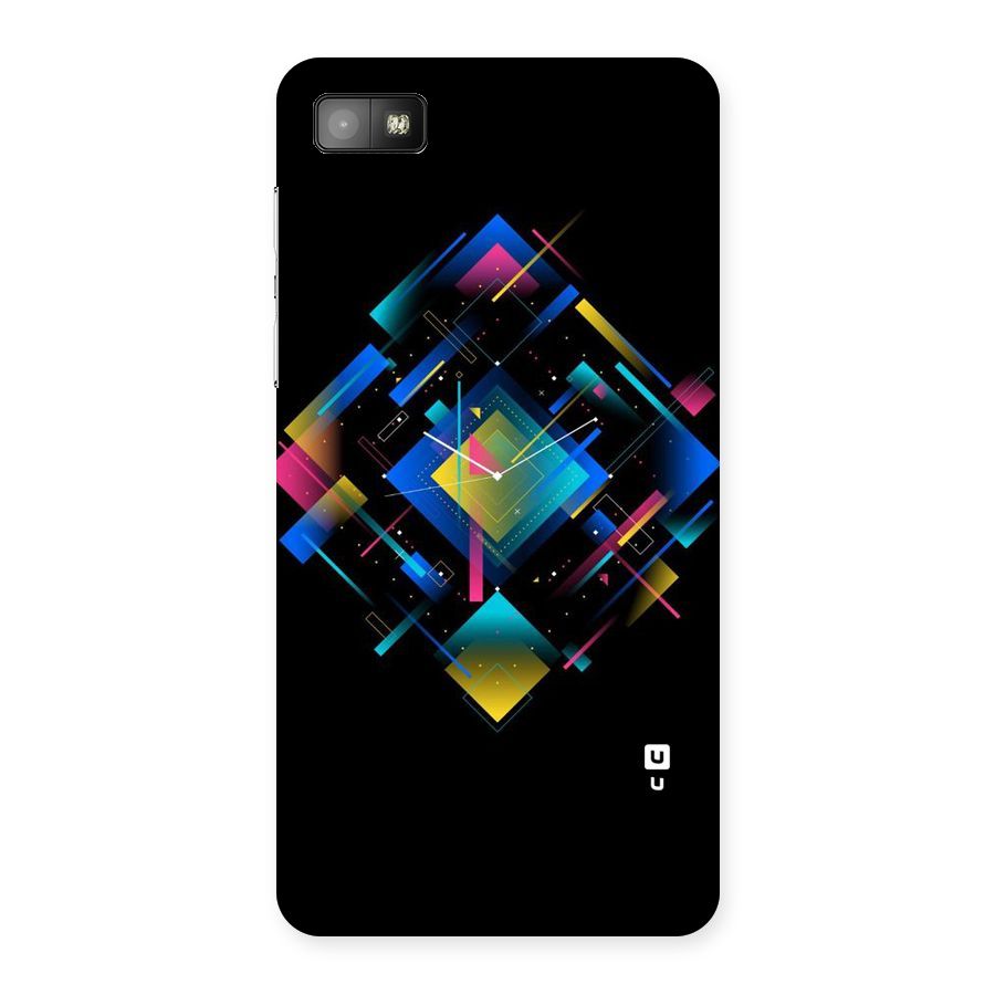 Abstract Clock Back Case for Blackberry Z10