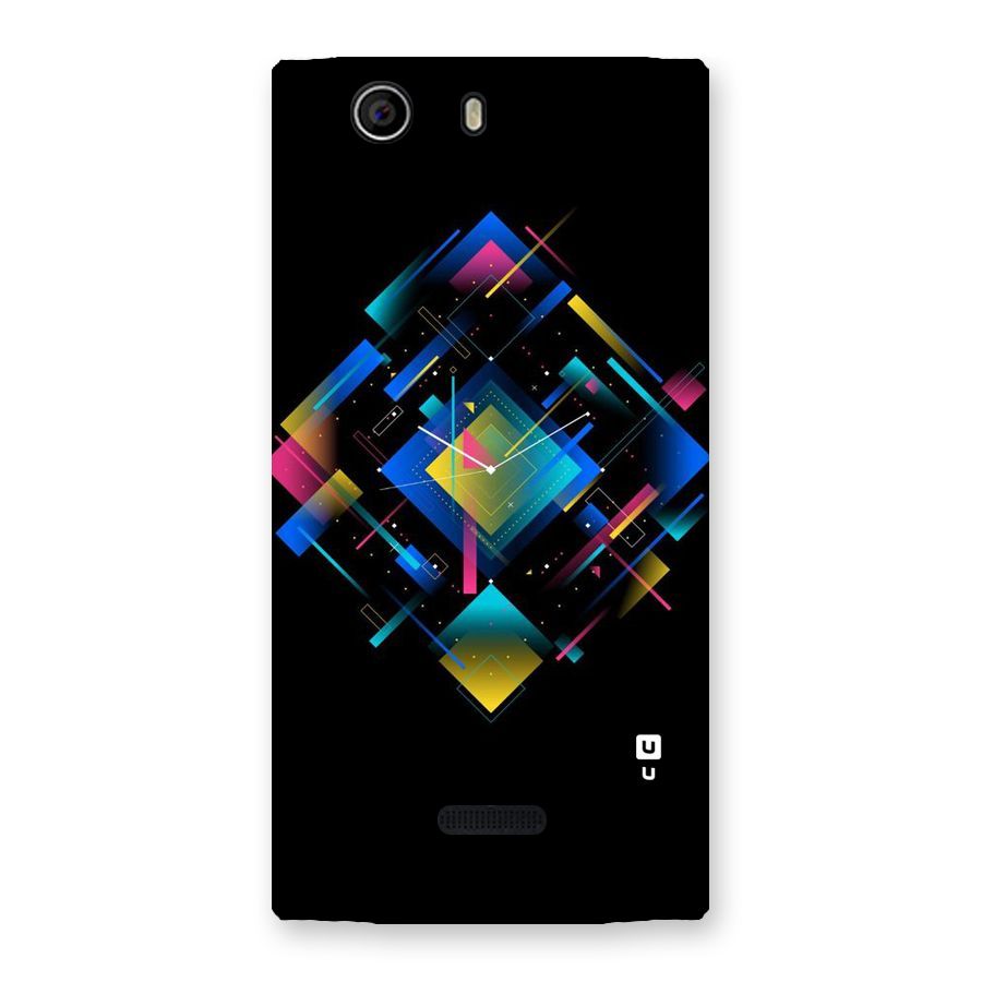 Abstract Clock Back Case for Canvas Nitro 2 E311