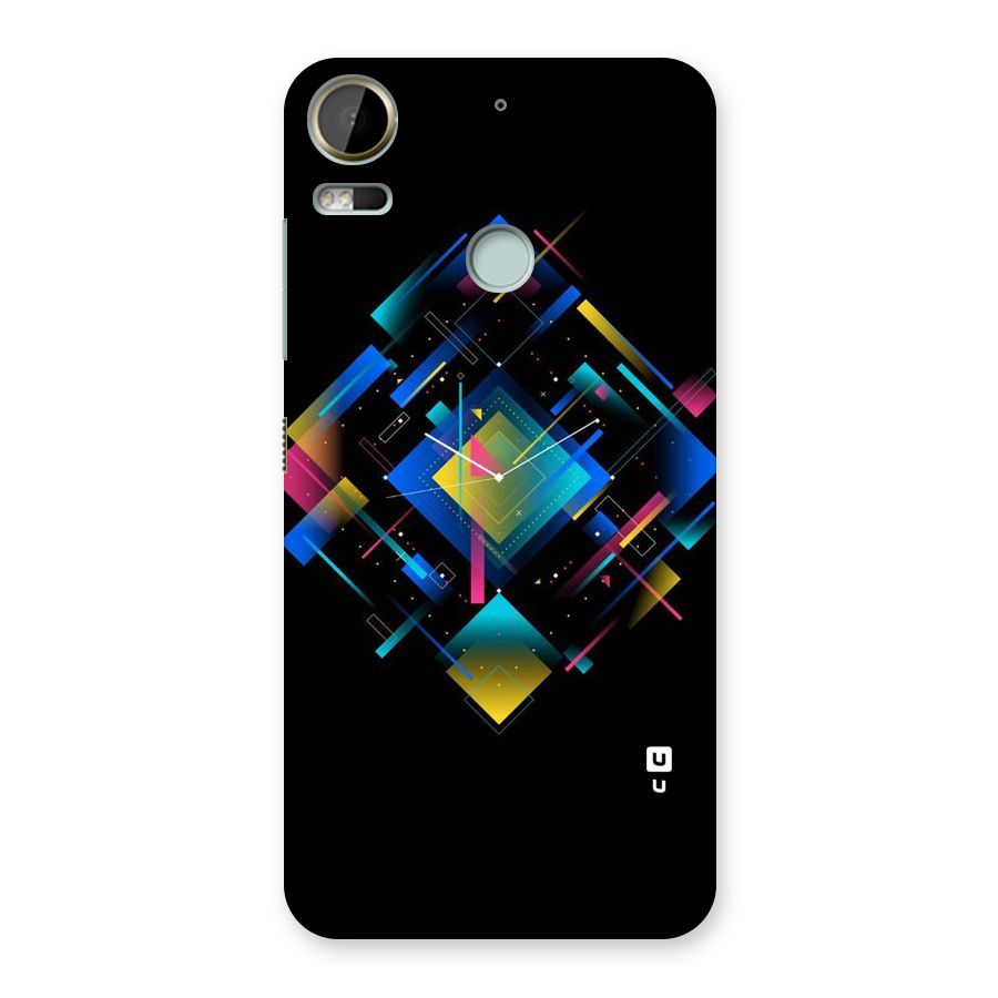 Abstract Clock Back Case for Desire 10 Pro
