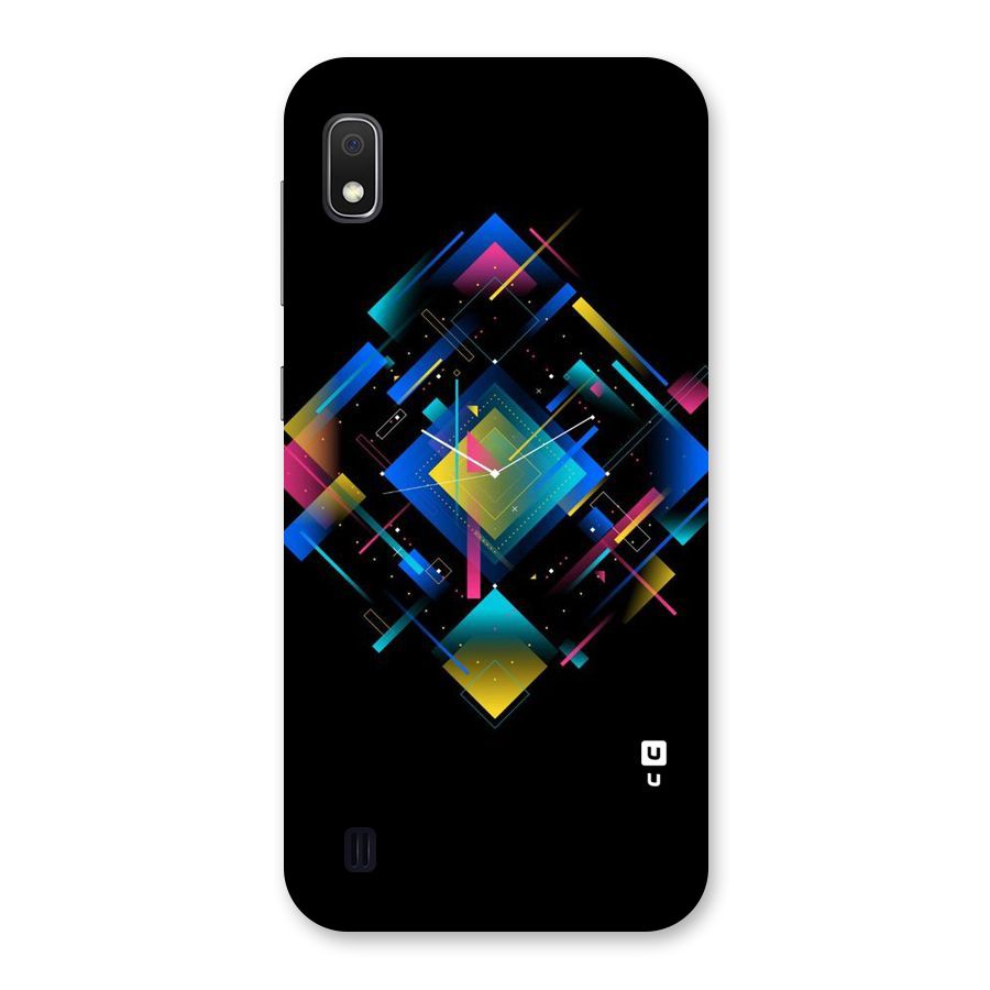 Abstract Clock Back Case for Galaxy A10