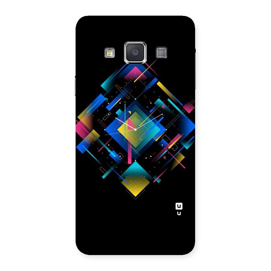 Abstract Clock Back Case for Galaxy A3