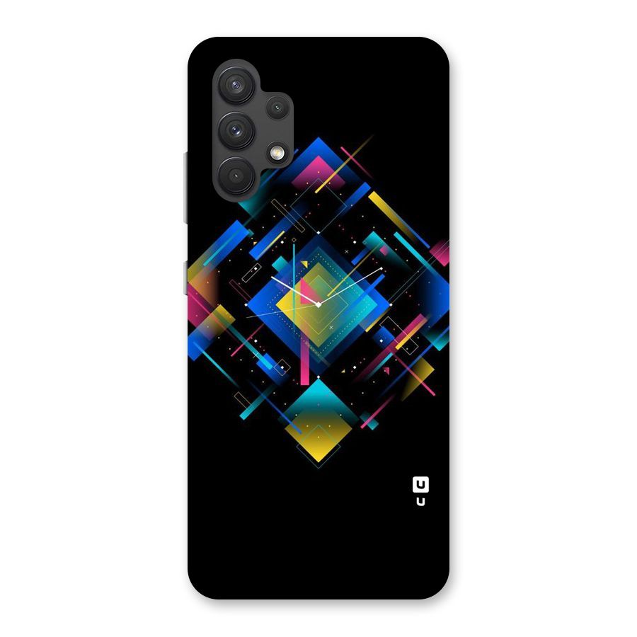 Abstract Clock Back Case for Galaxy A32