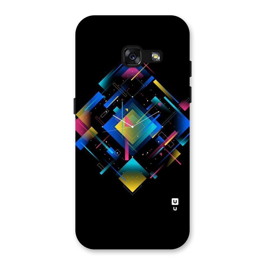 Abstract Clock Back Case for Galaxy A3 (2017)