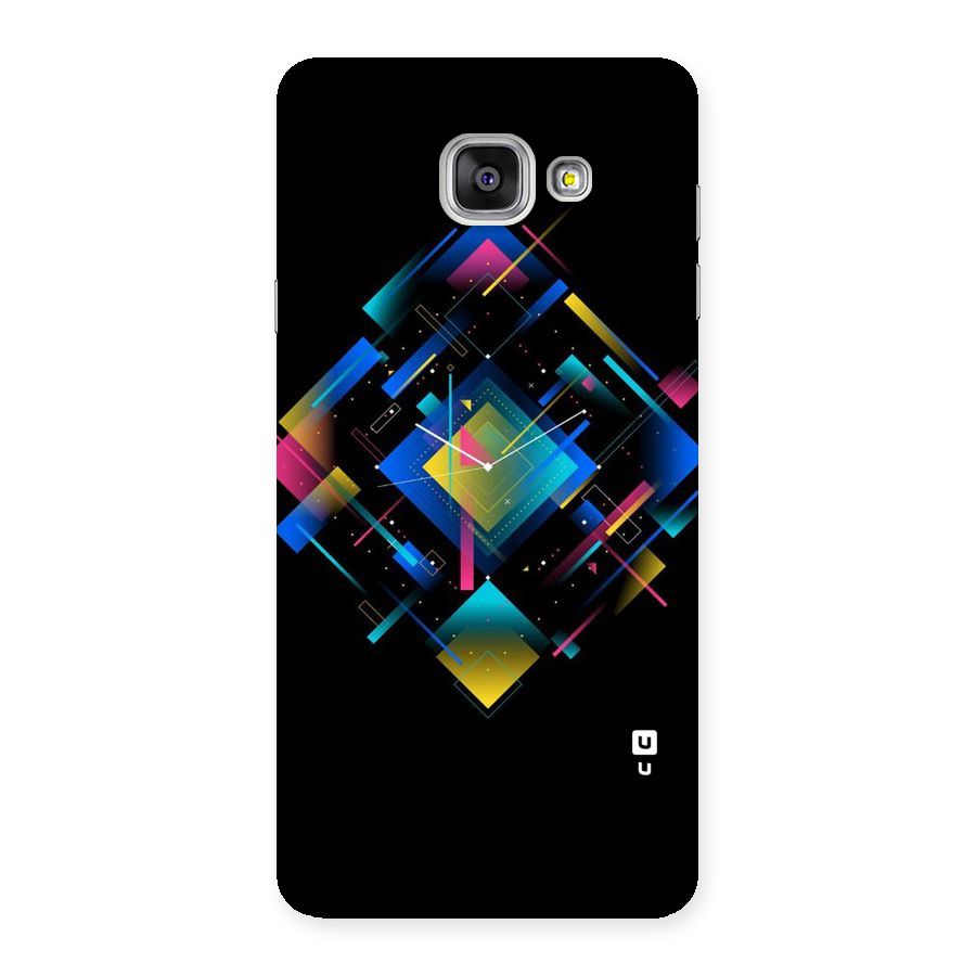 Abstract Clock Back Case for Galaxy A7 2016