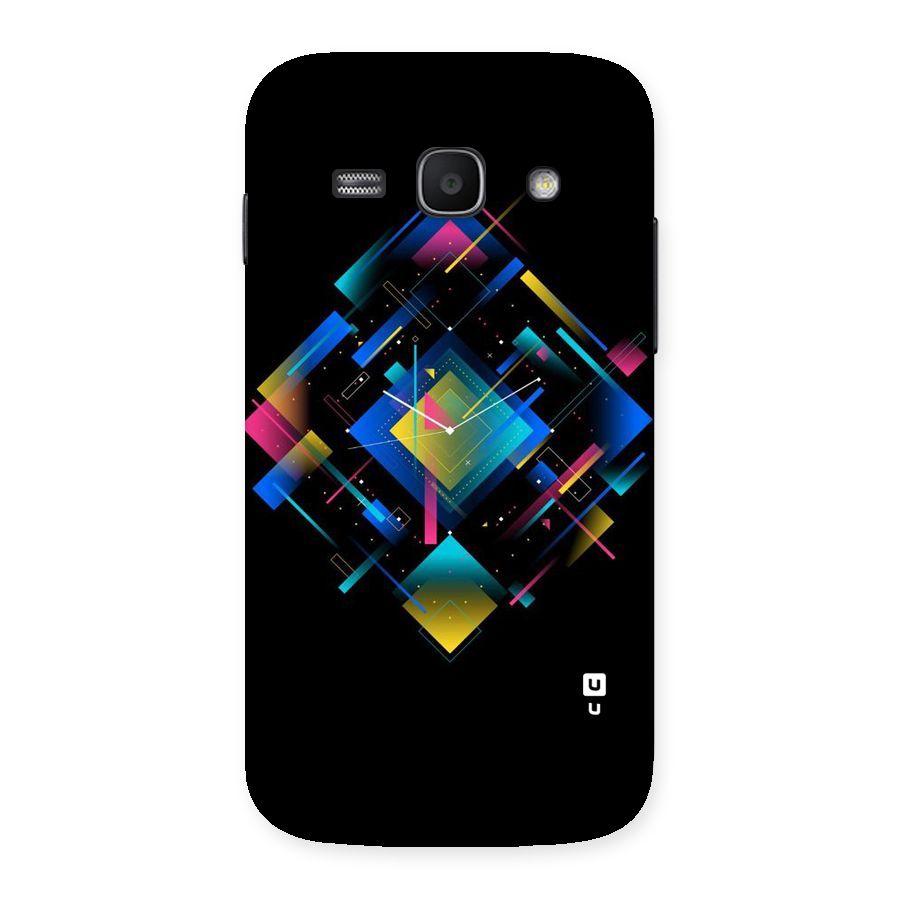 Abstract Clock Back Case for Galaxy Ace 3